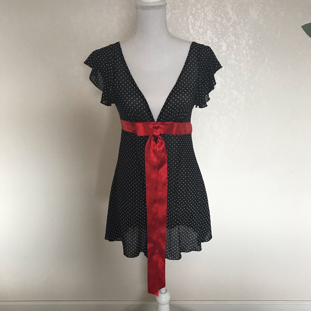 Polkadot Night Gown